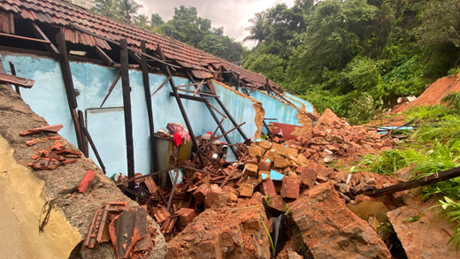 Mangaluru: Three killed, three rescued after rain-triggered hill collapse in Naguri